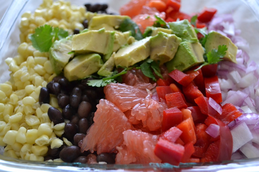 Citrus Quinoa topping