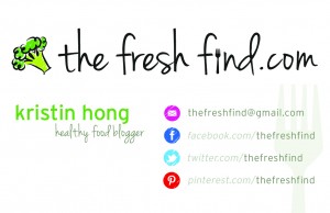 The Fresh Find Business Card