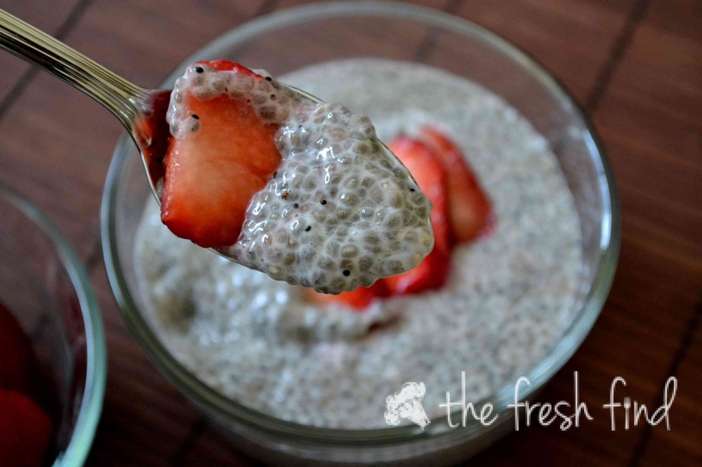 Chia Seed Pudding close | www.thefreshfind.com