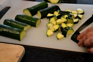 Chopped Zucchini