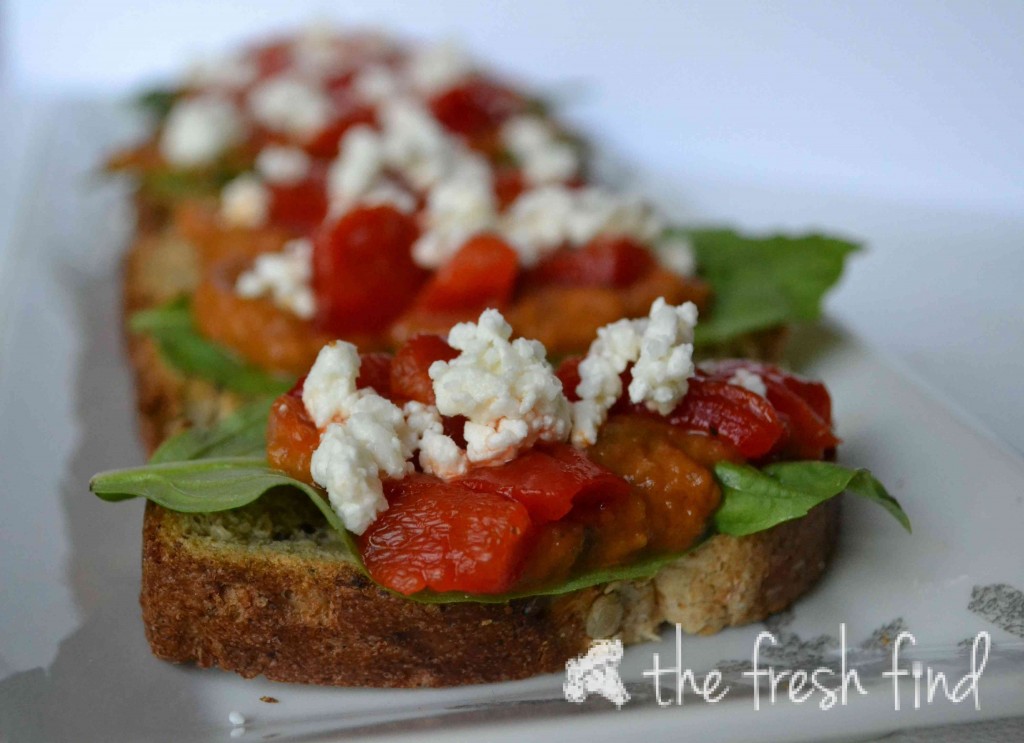 Eggplant Crostinis Front_01| www.thefreshfind.com