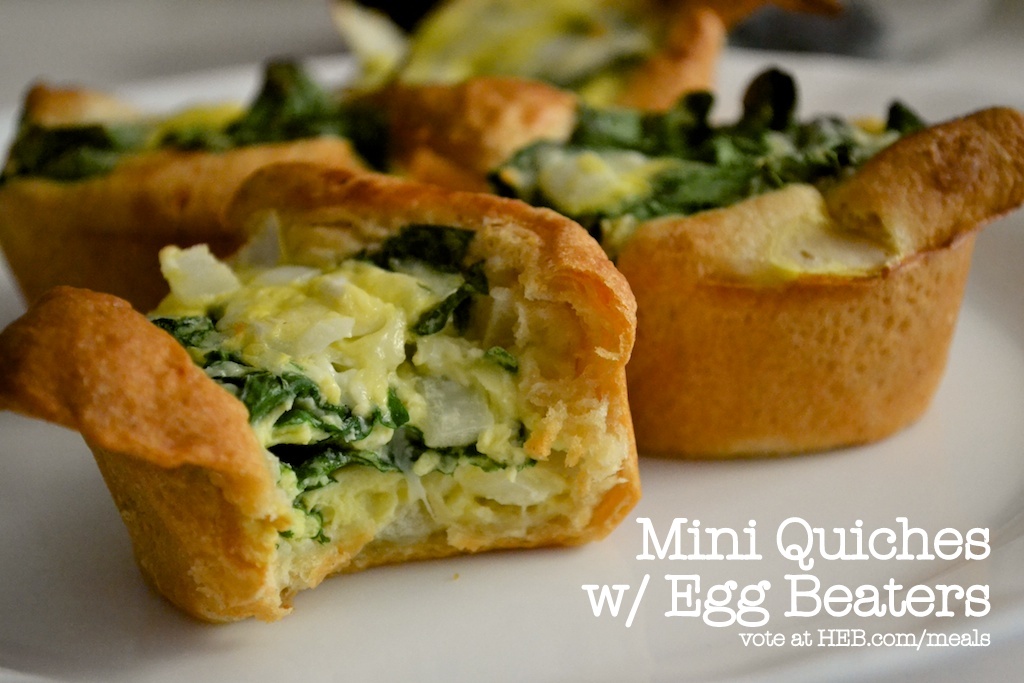 Mini Quiche w/ Egg Beaters | www.thefreshfind.com