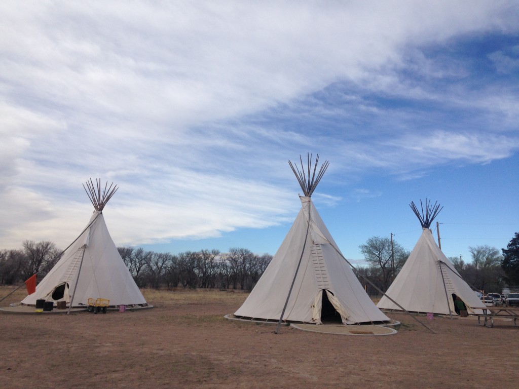 El Cosmico Tepees