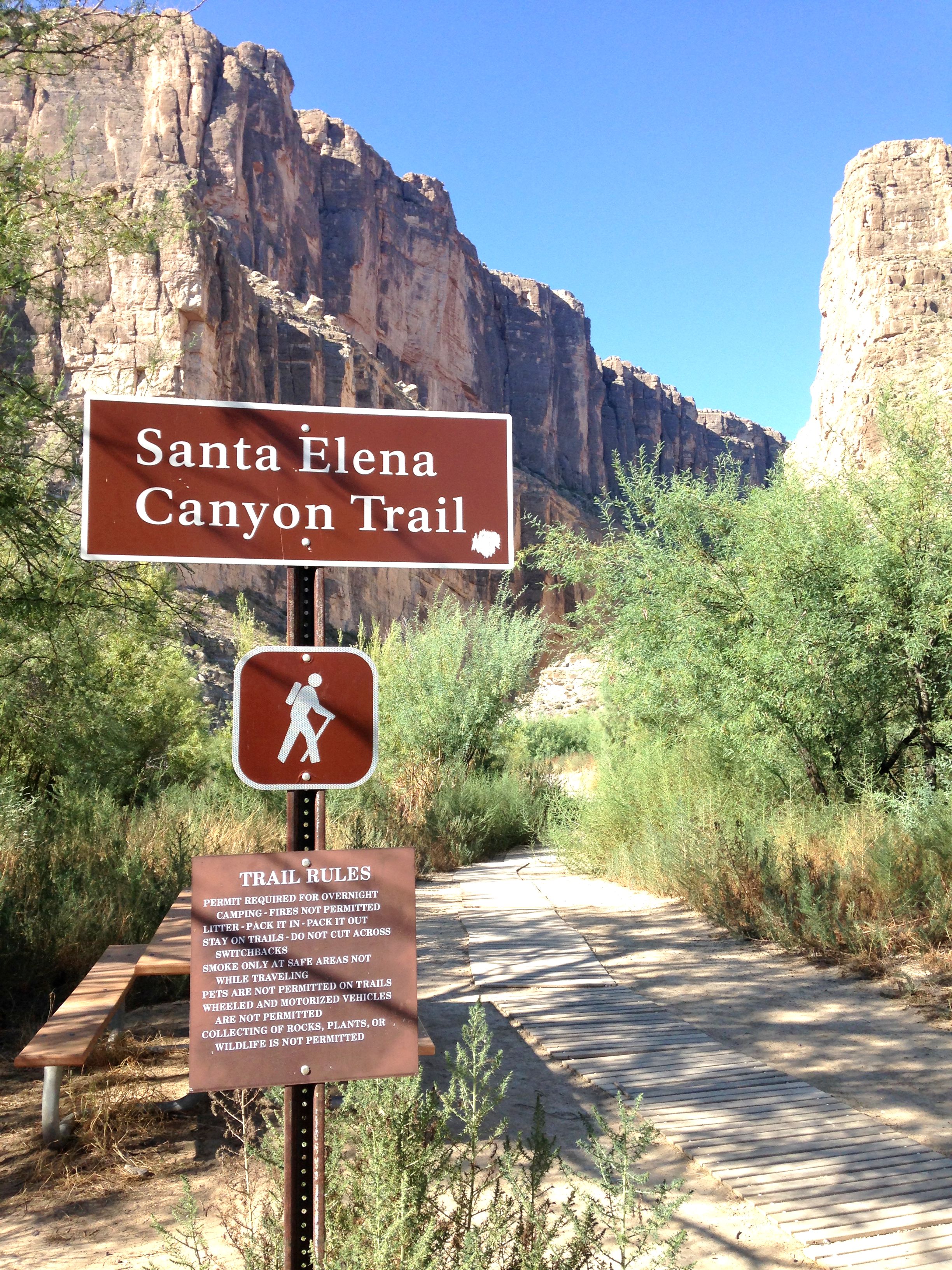 Big Bend Santa Elena Canyon