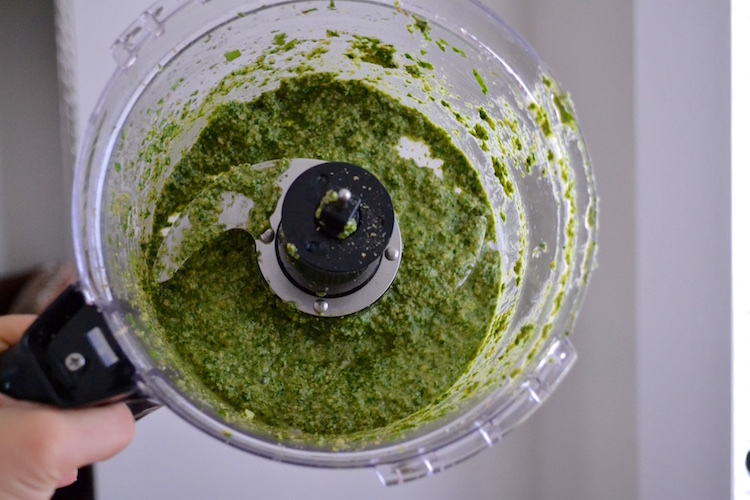 Vegan Walnut Basil Pesto