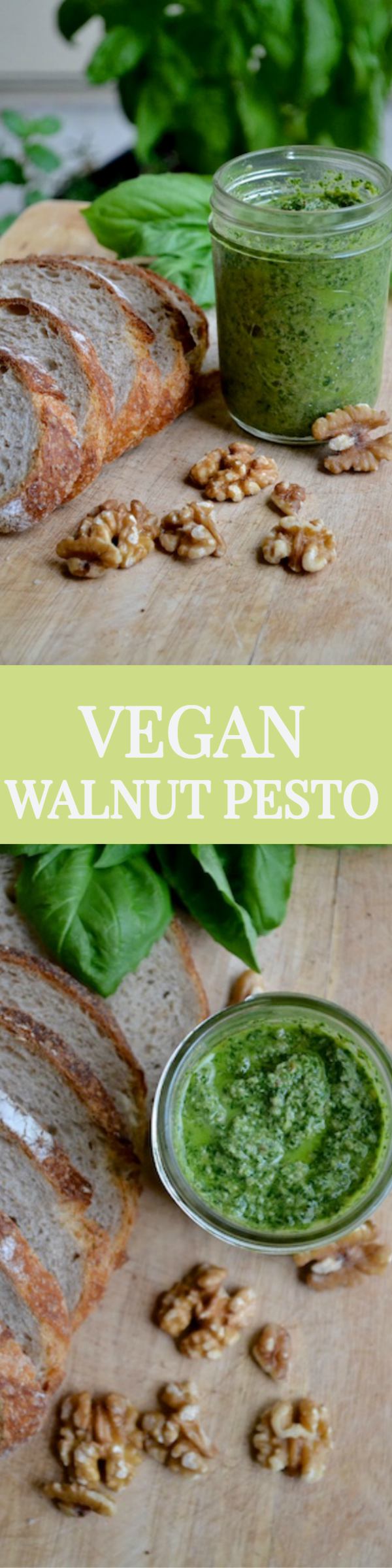 Vegan Walnut Pesto Long pin
