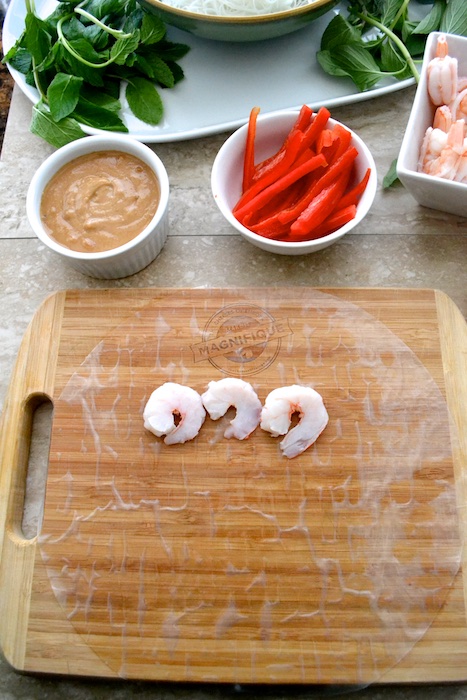 How to make Spring Rolls Step 1 | www.thefreshfind.com