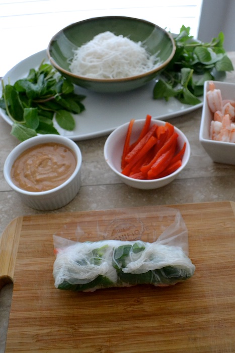 How to make Spring Rolls Step 6 | www.thefreshfind.com