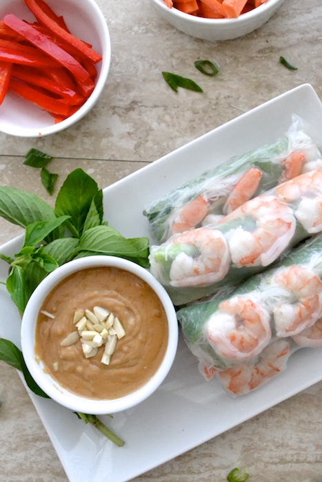 How to make Vietnamese Spring Rolls | www.thefreshfind.com