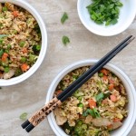 Vegetable Fried Brown Rice | thefreshfind.com