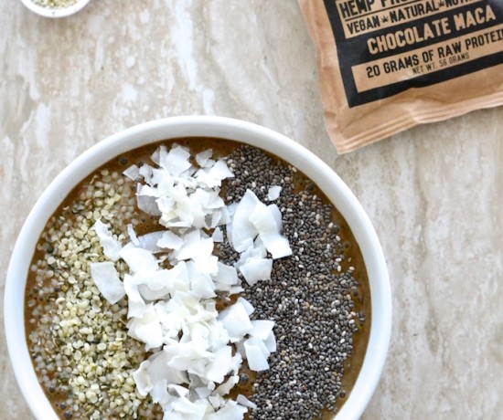 Hemp Protein Smoothie Bowl with Lean Hemp