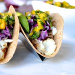Fish Tacos with Mango Salsa | thefreshfind.com