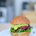 Beet Veggie Burgers- packed with beets, black beans and quinoa. SO delicious and hearty! | thefreshfind.com
