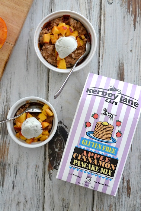 Kerbey Lane Gluten Free Peach Cobbler | thefreshfind.com