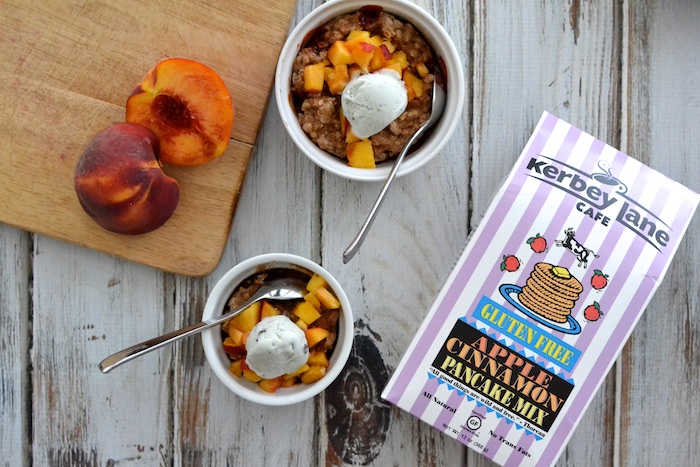 Kerbey Lane Gluten Free Peach Cobbler | thefreshfind.com