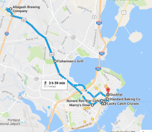 Portland ME Map