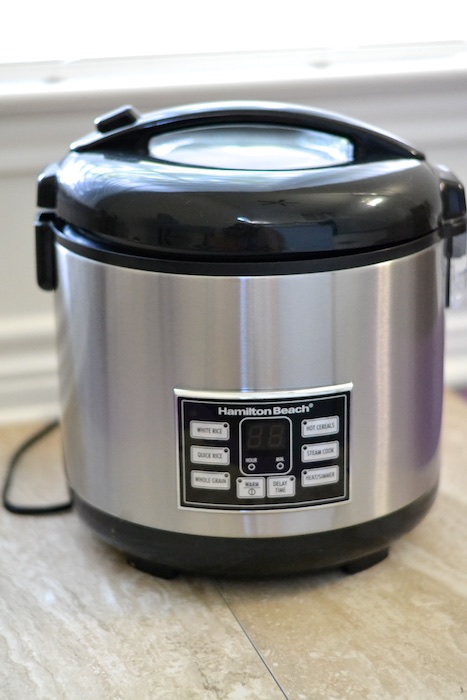 Hamilton Beach Rice and Hot Cereal Cooker | thefreshfind.com