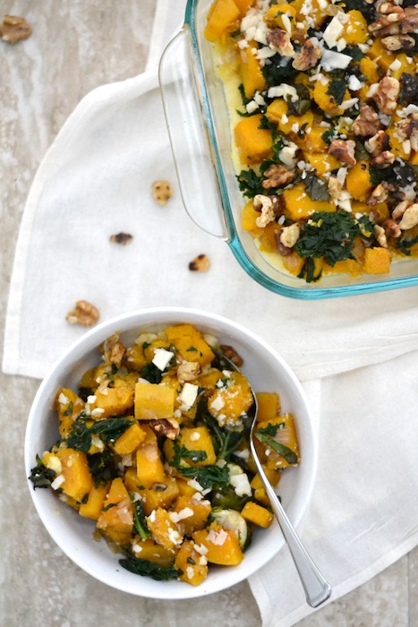 Butternut Squash Polenta Bake | thefreshfind.com