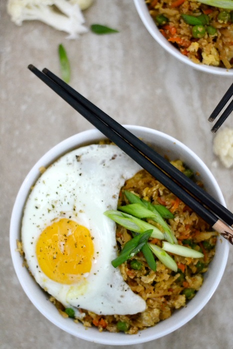 Cauliflower Fried Rice | thefreshfind.com