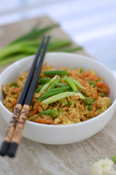 Cauliflower Fried Rice | thefreshfind.com