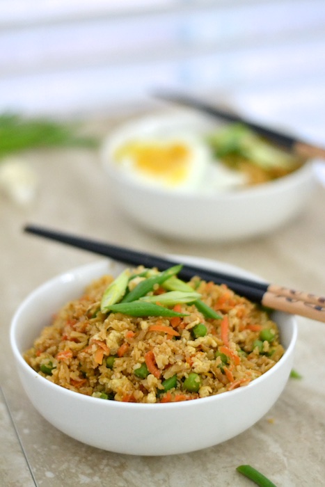 Cauliflower Fried Rice | thefreshfind.com