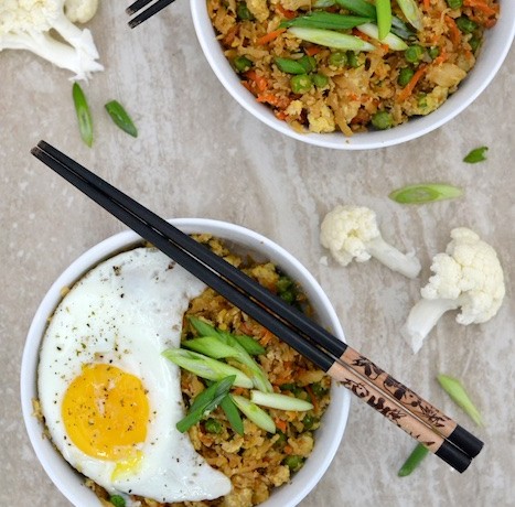 Cauliflower Fried Rice | thefreshfind.com