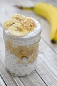 Peanut Butter Banana Overnight Oats | thefreshfind.com