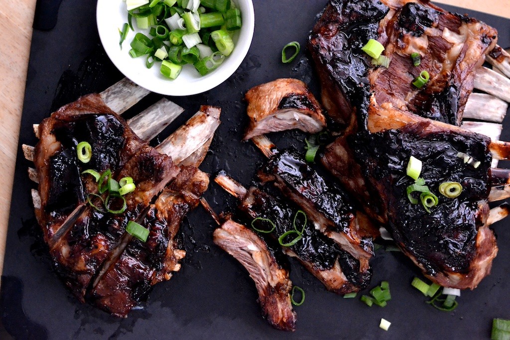 Asian Style Lamb Ribs | thefreshfind.com