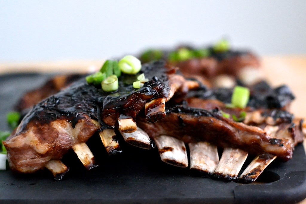 Asian Style Lamb Ribs | thefreshfind.com