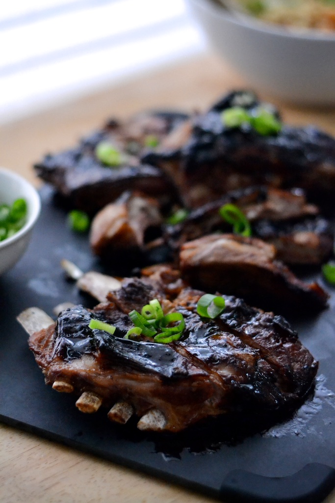 Asian Style Lamb Ribs | thefreshfind.com