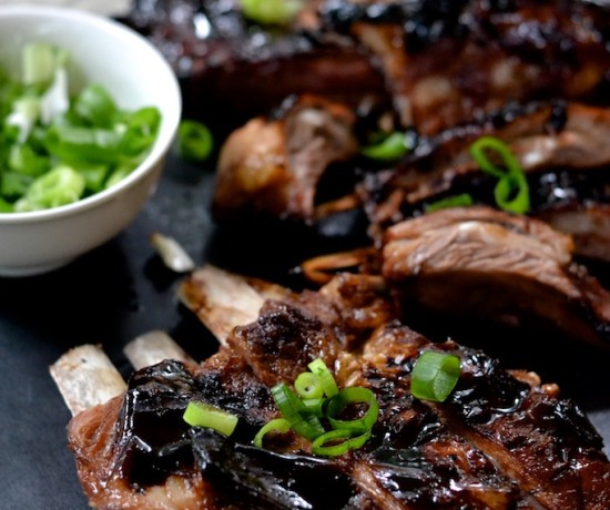 Asian Style Lamb Ribs | thefreshfind.com