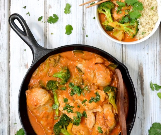 Thai Coconut Chicken Curry | thefreshfind.com