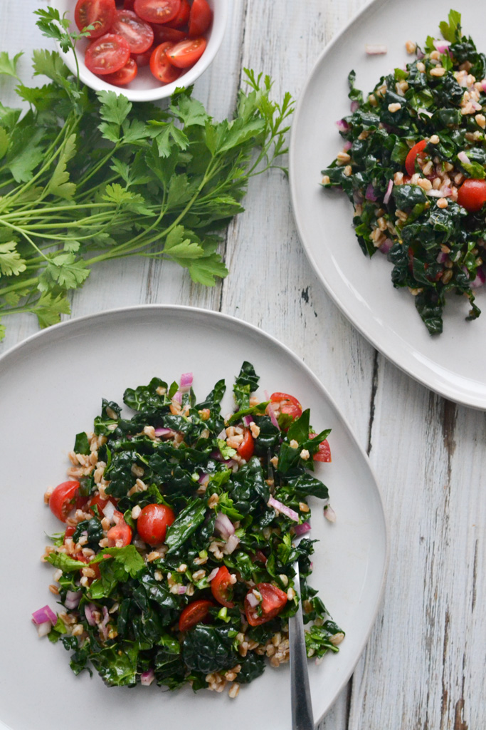 Kale and Farro Salad