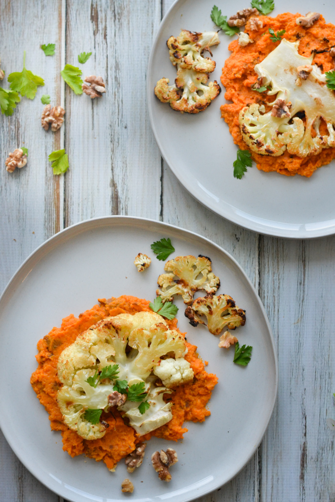 Oven Roasted Cauliflower Steaks