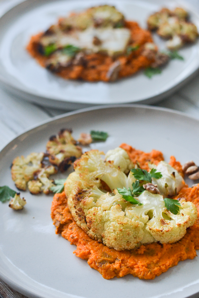 Oven Roasted Cauliflower Steaks