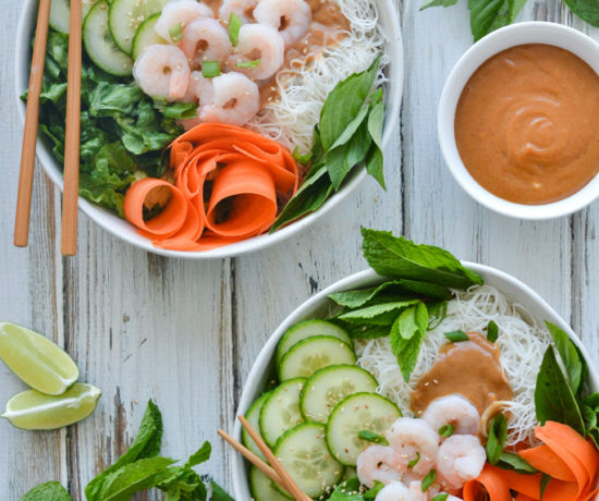 Spring Roll in a Bowl | thefreshfind.com