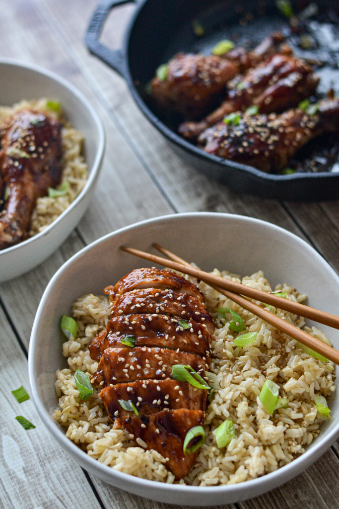 Sweet Soy Sauce Glazed Chicken