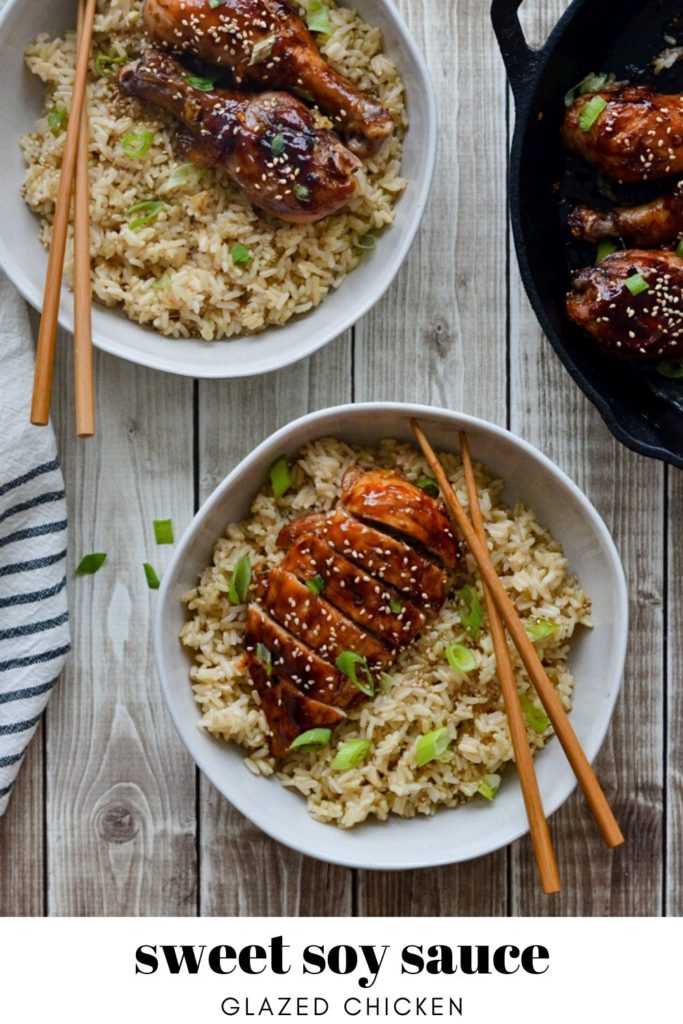 Sweet Soy Sauce Glazed Chicken PT