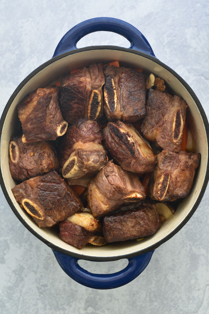 Korean Braised Short Rib Step 4