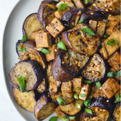 Spicy Chinese Eggplant and Tofu - The Fresh Find