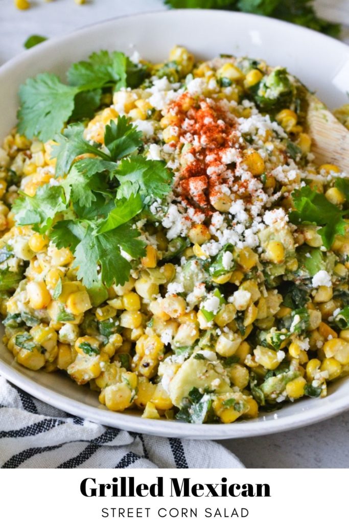 Grilled Mexican Street Corn Salad - The Fresh Find