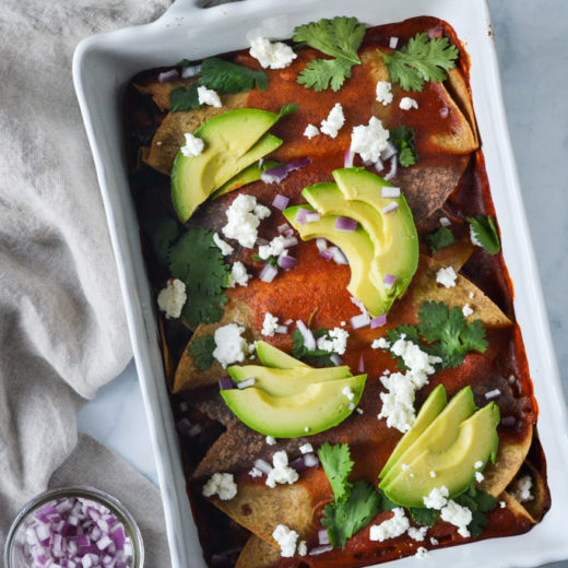 Veggie Sweet Potato & Zucchini Enchiladas The Fresh Find